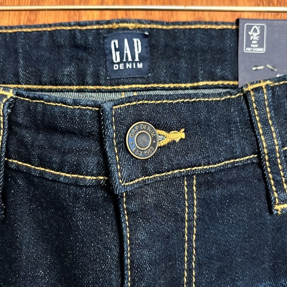 GAP Denim 29 Regular Straightt Ankle with Cuffs - Picture 3 of 7
